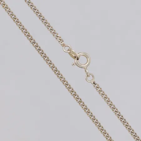 Kedja Pansar, längd 60cm, bredd 2mm, saknar låsögla, 925/1000 silver Vikt: 6,6 g
