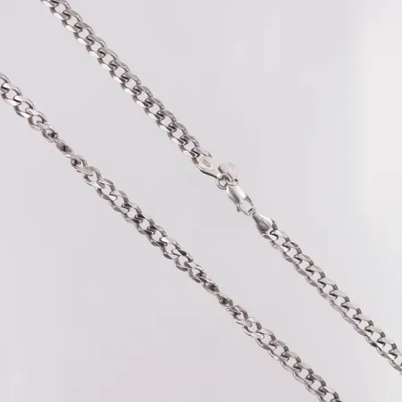 Kedja Pansar längd 50,5cm bredd 5,5mm 925/1000 silver Vikt: 26 g