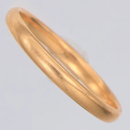 Ring slät stl:20½ Alvebris Guldsmed Lennart, 18K Vikt: 3 g