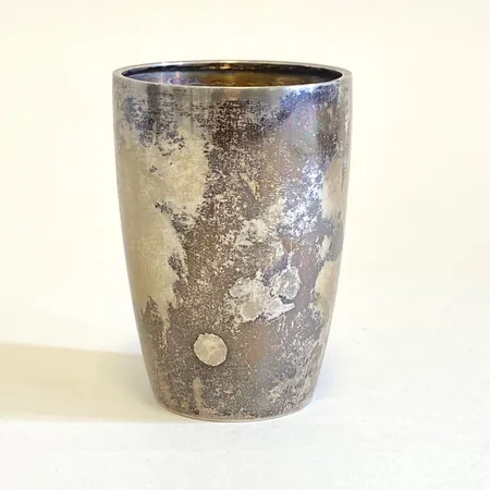 Vas höjd 7cm Ø5,5cm, CG.Hallberg, Silver 830/1000 Vikt: 60 g