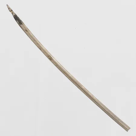 Råmaterial i guld, längd 73mm, bredd 2mm, 14K. Vikt: 3,1 g