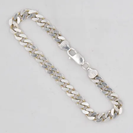 Armband Pansar längd 22cm bredd 7,2mm GHA silver 925/1000 Vikt: 20,3 g