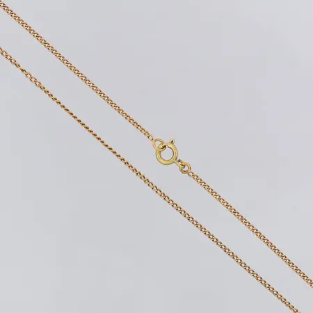 Kedja Pansar längd 44cm bredd 1,3mm, 18K Vikt: 2,7 g