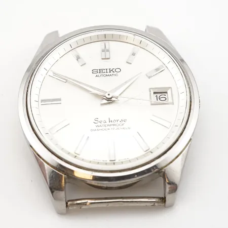 Herrur Seiko, ca 35mm, automatic stål, 