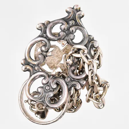 Diverse silver trasigt defekter 830/1000 Vikt: 10,5 g