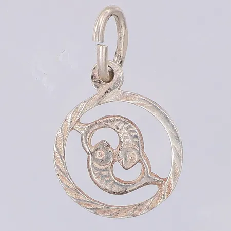 Hänge Fiskarna 19mm, silver 925/1000 Vikt: 0,6 g