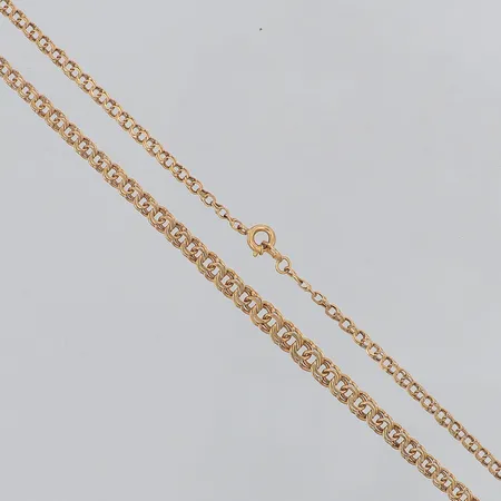 Collier Bismarck doserad längd 43,5cm bredd 2,3-4,5mm, SGT, 18K Vikt: 5,6 g