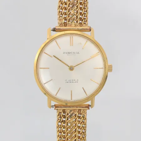 Herrur Mirexal Geneve 18K manuell Ø33,4mm, 737441, stålarmband, inga tillbehör