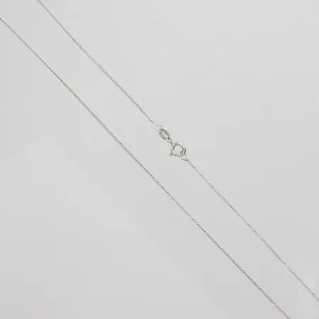 Kedja Pansar längd: 52cm, bredd: 0,9mm, silver 925/1000 Vikt: 1,6 g