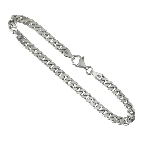 Armband Pansar silver 925/1000 Guldfynd, längd 21 cm, bredd 5,5 mm, fint skick Vikt: 12,5 g