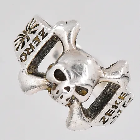 Ring stl:16¼ bredd ovandel 14mm silver 925/1000 Vikt: 6,8 g