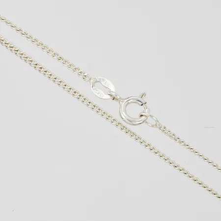 Kedja Pansar längd 45cm, bredd 1mm, silver 925/1000 Vikt: 2,5 g