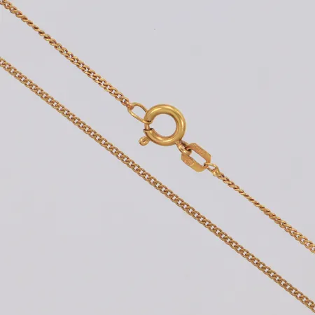 Kedja Pansar längd 43cm, bredd 1mm, 18K Vikt: 2,1 g
