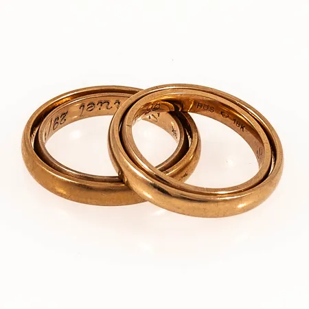 Diverse graverat guld 18K 12,5g.