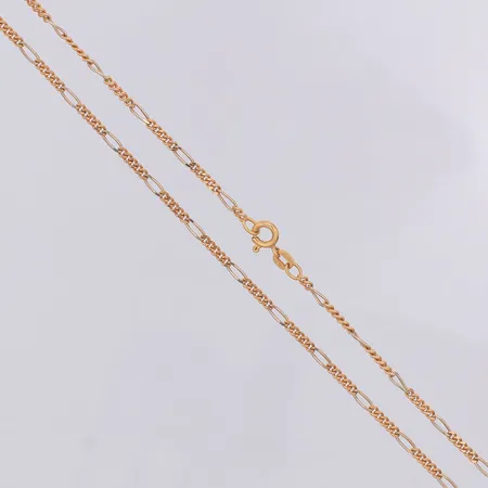 Kedja Figaro längd 60cm bredd 2,1mm Balestra, 18K Vikt: 8,9 g