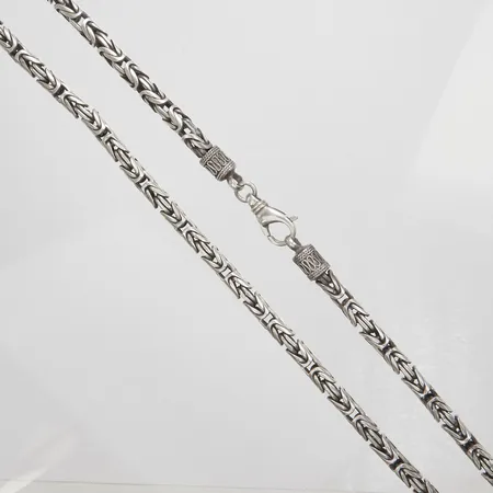 Kedja Kejsarlänk längd: 66cm, bredd: 6mm, silver 925/1000 Vikt: 119,8 g
