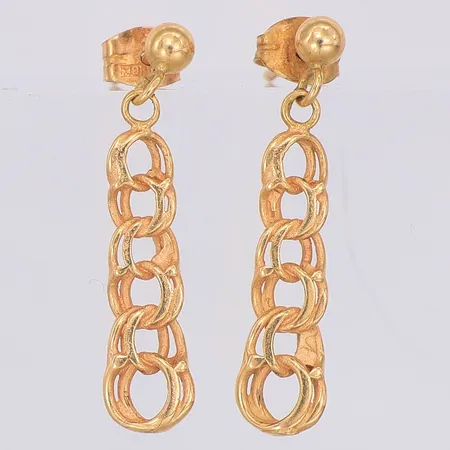 Örhängen Bismarck längd 24mm, 18K Vikt: 1,8 g