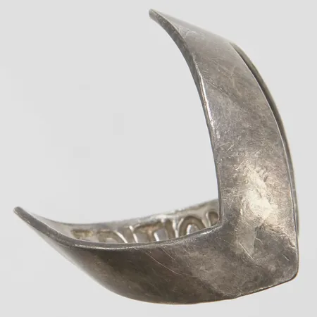 Ring stl:ca.16, bredd: 6,5-18mm, Edition Vallauris, silver 830/1000 Vikt: 3,1 g