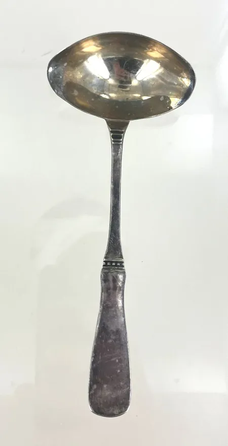 Såssked Uppsala 70-tal längd 18 cm cm silver Vikt: 52,8 g