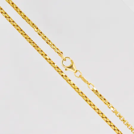 Kedja Venezia längd 46cm bredd 2,3mm 21K Vikt: 7,2 g