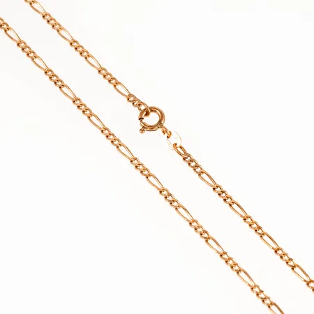 Kedja Figaro längd 40cm bredd 2,2mm, 18K 4,8g.