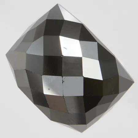 Ring Swarovski Nirvana Ring, stl:17½ (55), svart swarovskikristall, oädel metall, små nagg, originaletui