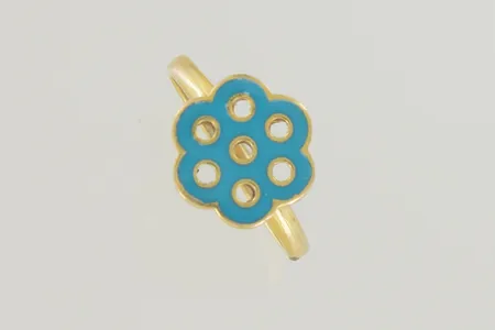 Ring stl:18¼ mm bredd 13 mm, 21K  Vikt: 2,7 g