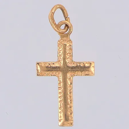 Hänge kors 16mm, 14K Vikt: 0,2 g