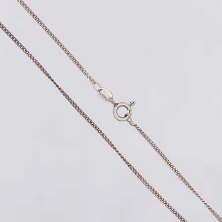 Kedja Pansar längd 42,5cm bredd 1,3mm, silver 925/1000 Vikt: 2 g