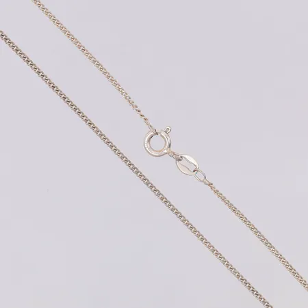 Kedja Pansar längd 42,5cm bredd 1,3mm, silver 925/1000 Vikt: 2,2 g