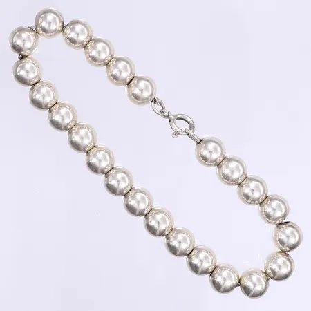 Armband 20cm bredd 8mm silver 925/1000 Vikt: 17,5 g