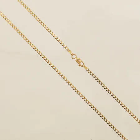 Kedja Pansar längd 42,5cm bredd 2,4mm Balestra 18K Vikt: 5,1 g