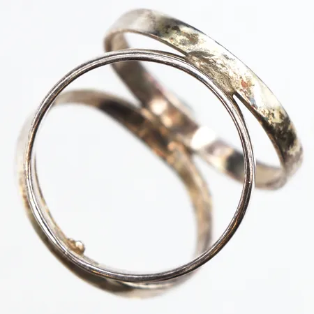 Ring, stl:19, bredd 2,8mm, 925/1000 silver. Vikt: 6,3 g