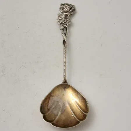 Dopsked 14,3cm, silver 830/1000, ej graverad, 29,49g.