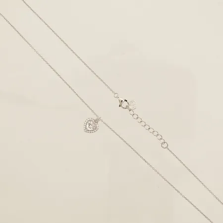 Kedja Ankar med integrerat hänge längd 45cm bredd 0,6mm hängets mått 8,7x12.0mm silver 925/1000 Vikt: 2,4 g
