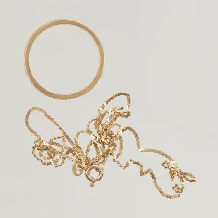 Diverse guld defekt 18K 8,5g.