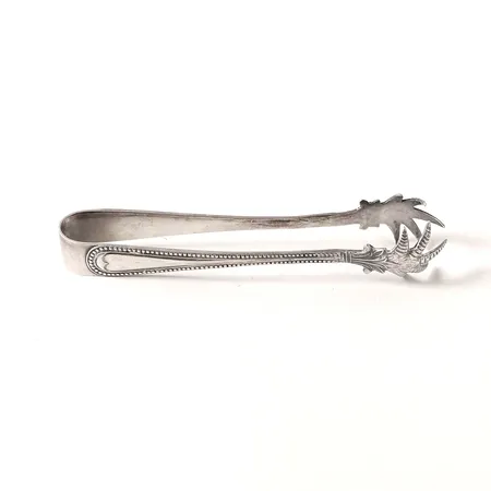Sockertång Guldsmedsaktiebolaget längd 12,5cm, silver 830/1000 Vikt: 31 g