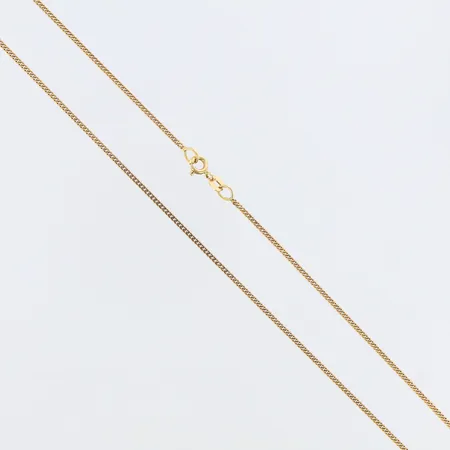 Kedja Pansar GHA längd: 50,5cm, bredd: 1,5mm, 18K Vikt: 5 g