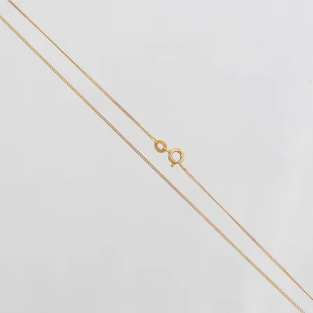 Kedja Pansar längd 41cm, bredd 1mm, 18K Vikt: 1,7 g