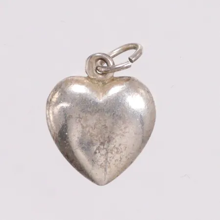 Hänge hjärta längd 1 cm exkl ögla silver 925/1000 Vikt: 1 g