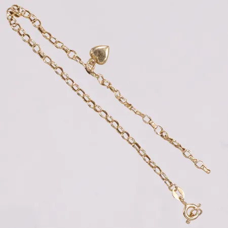 Armband längd 17 cm defekt 18K Vikt: 1,1 g