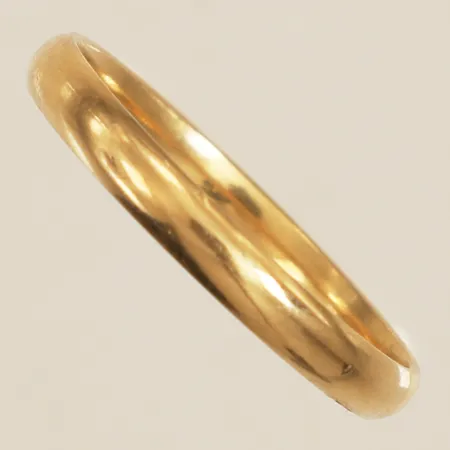 Ring stl:20½ bredd 3,0mm personlig gravyr repor 18K Vikt: 3,1 g