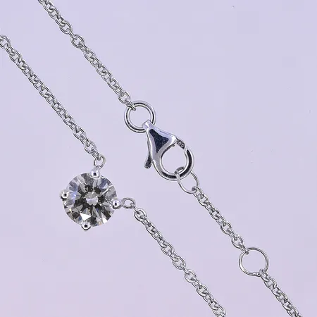 Kedja ärtlänk Tiffany&Co längd 41cm bredd 1mm 18K. Vikt: 1,4 g
