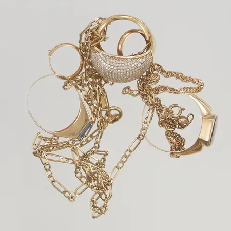 Diverse guld defekt 18K 17,5g.