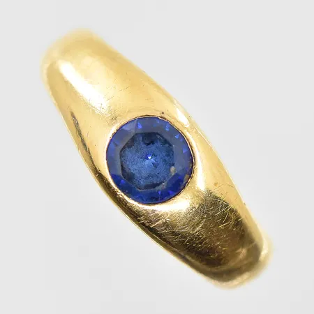 Armband Rävsvans längd 17½cm, bredd 2mm, 18K. Vikt: 2,9 g