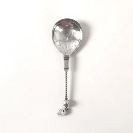 Supsked längd 16cm, svensk kontrollstämpel, silver 830/1000 Vikt: 31,7 g