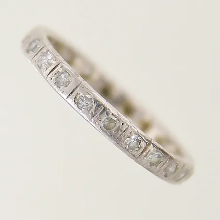 Ring stl:20 bredd 11,2mm jack i skenan silver 925/1000 Vikt: 10,1 g