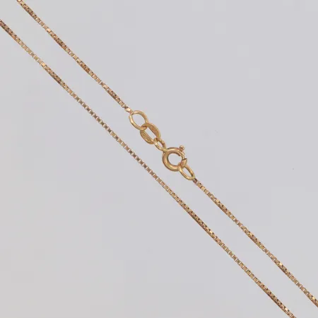 Kedja Venezia längd 43cm, bredd 0,8mm, Guldfynd, 18K Vikt: 2,4 g