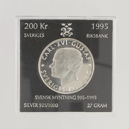 Minnesmynt 35mm etui, 925/1000 Silver 27,0g.