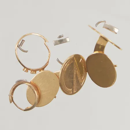 Diverse guld defekt/gravyr, 18K 11,7g.